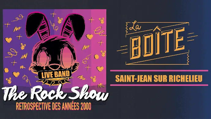 La boite Saint-Jean sur Richelieu The Rock Show 2024